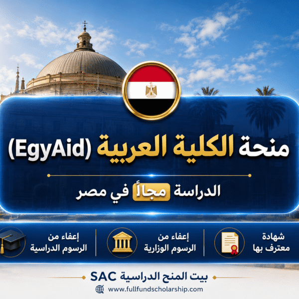 منحة الحكومة المصرية (EgyAid) للبكالوريوس 2026–2027